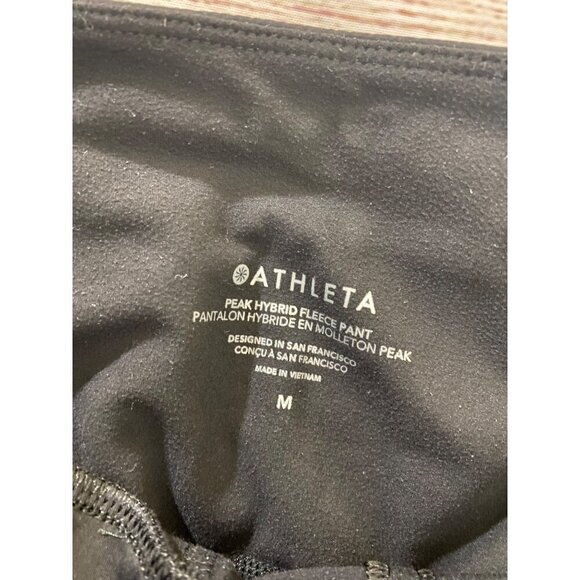 Athleta Women's Black Boot Cut Athleisure Casual Pants - Medium - Picture 10 of 13